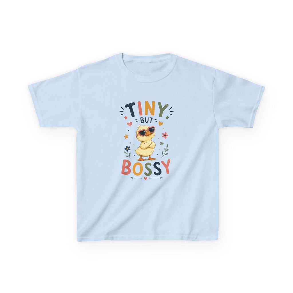 Kids T-Shirt — "Tiny But Bossy"