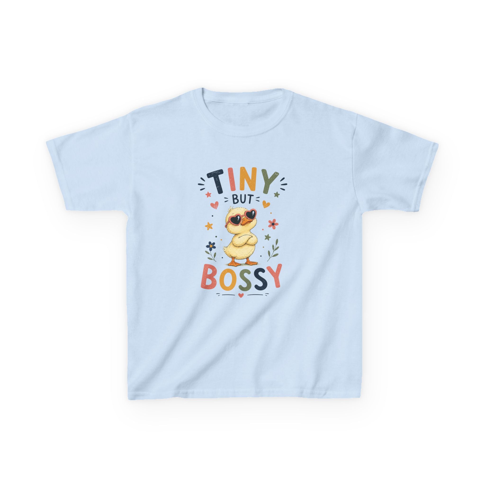 Kids T-Shirt — "Tiny But Bossy"