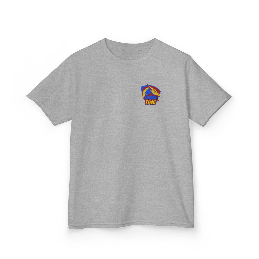 Kids T-Shirt Design "Game Time Dragon Gamer"