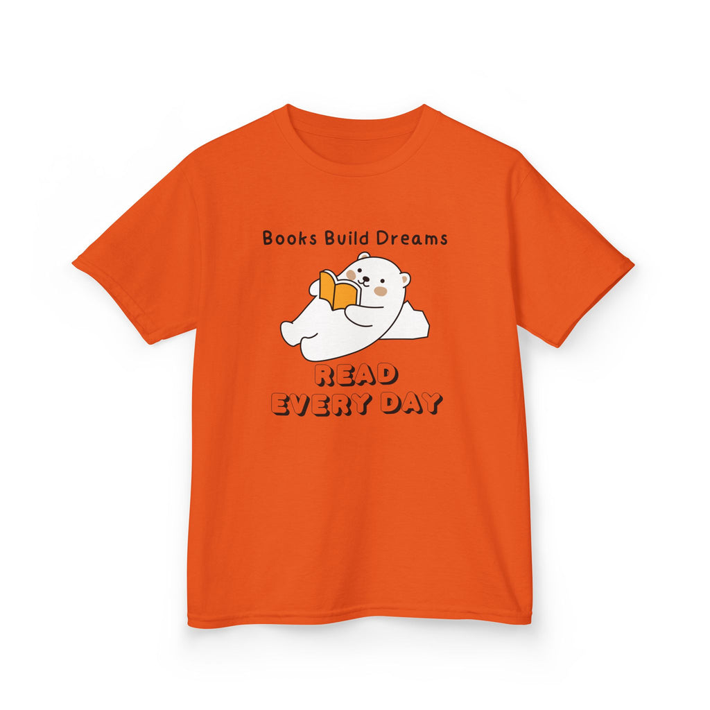 Kids T-Shirt — "Books Build Dreams"