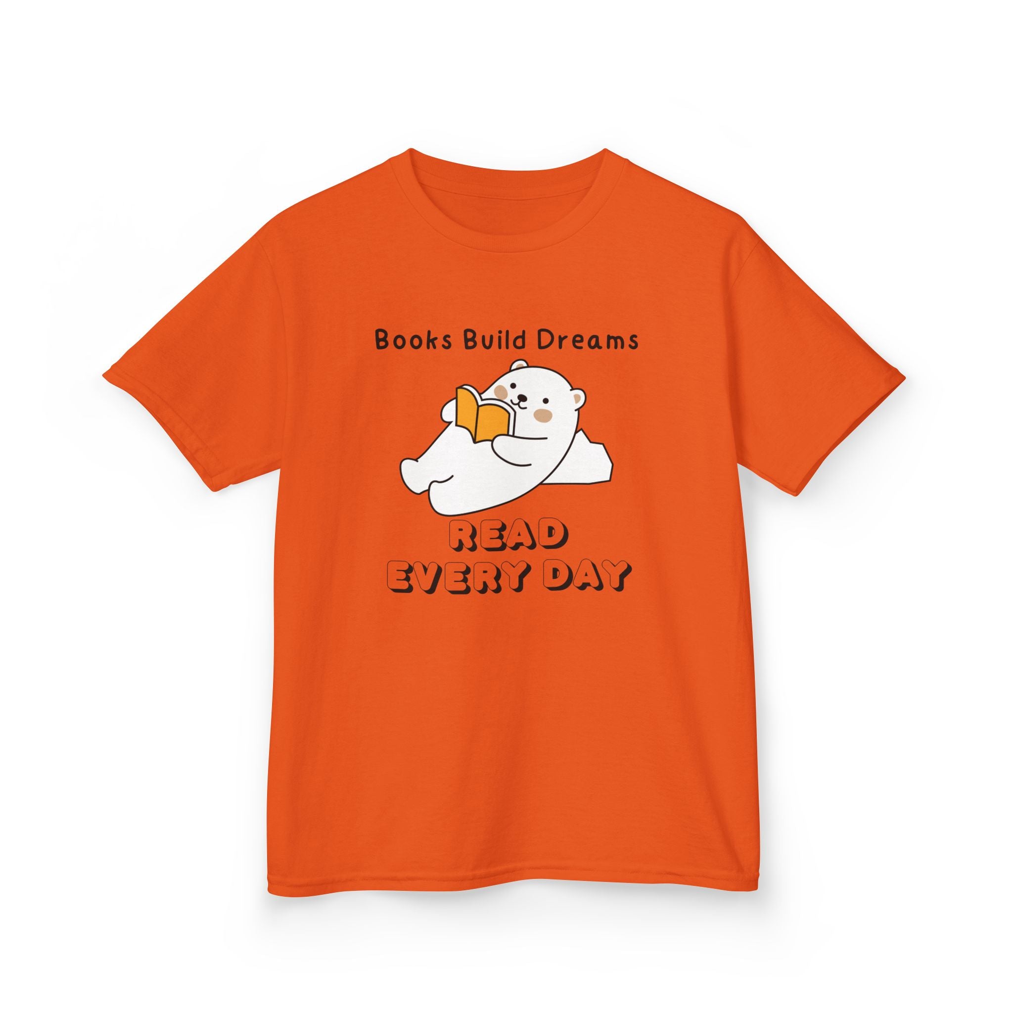 Kids T-Shirt — "Books Build Dreams"