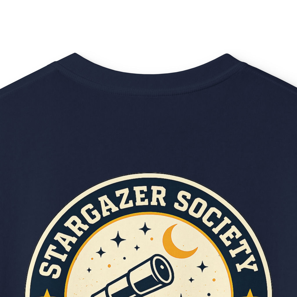 "Stargazer Society" Kids Tee Telescope 'Est. 2026' For Boys & Girls