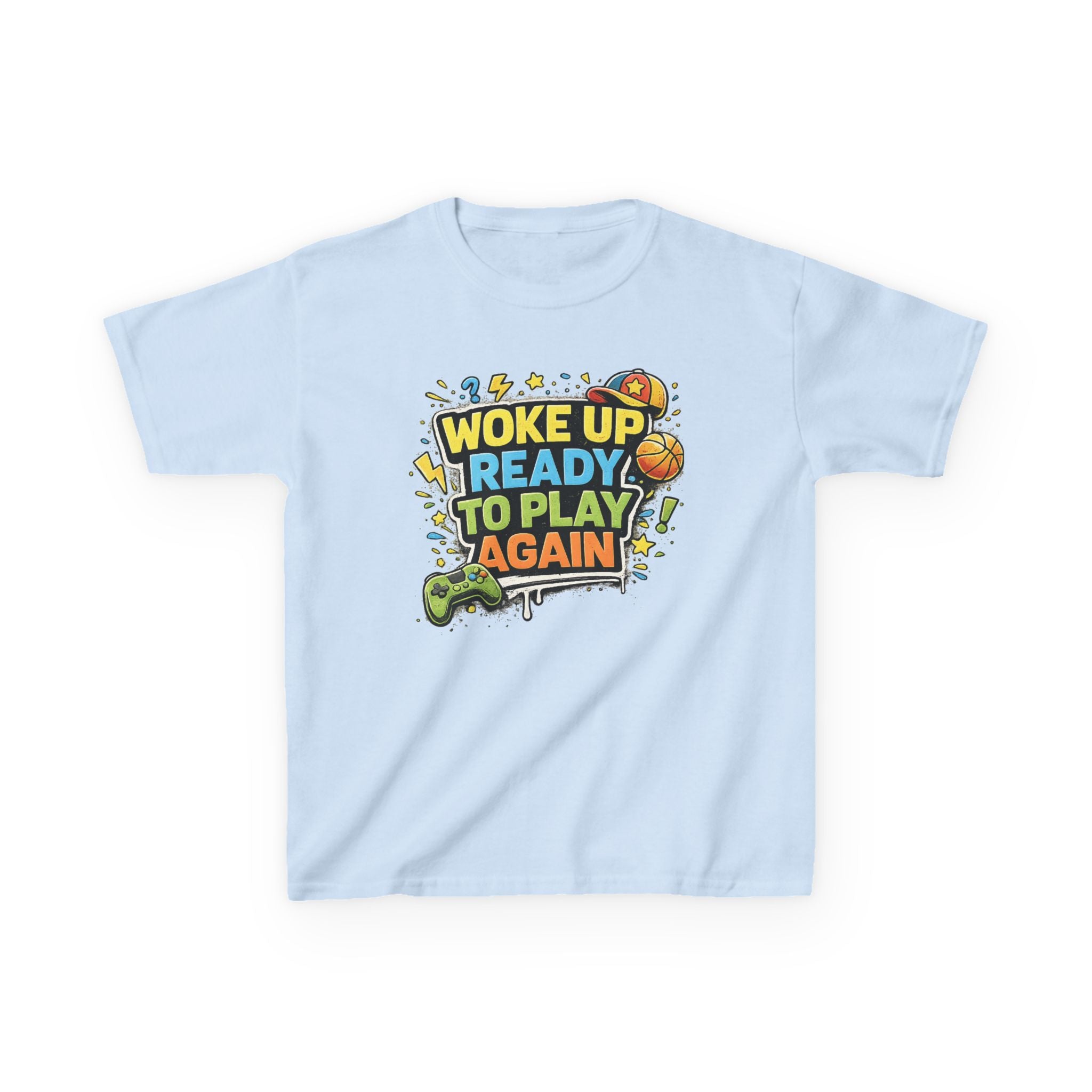 "Woke Up Ready to Play Again" New Graphic Tee