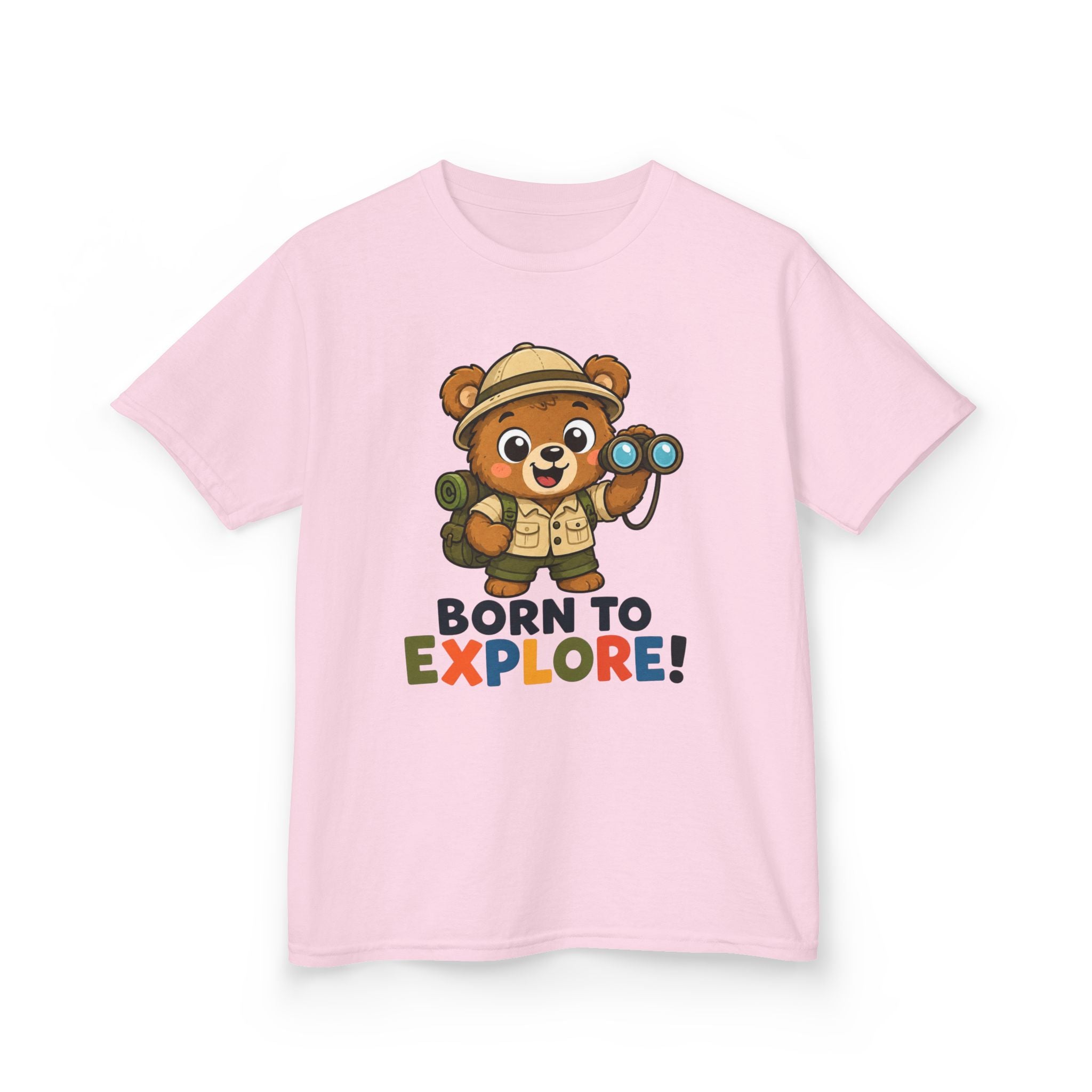 Kids T-Shirt — "Born To Explore"