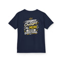 Kids T-Shirt "I Don't Need ChatGPT, My Mom Knows Everything" Funny Graphic Tee