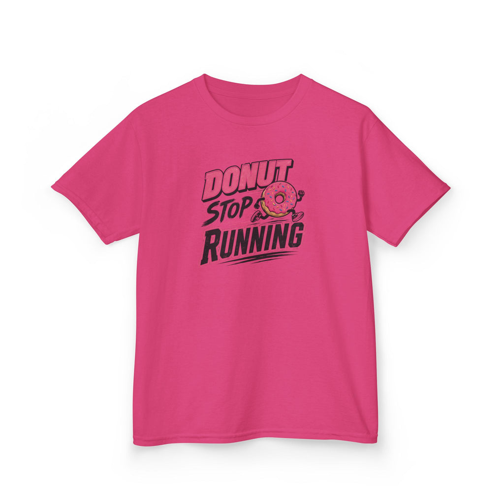 Donut Stop Running T-Shirt Design | Funny Running Donut Graphic | Runner Gift | Sports I Fitness Typography Tee