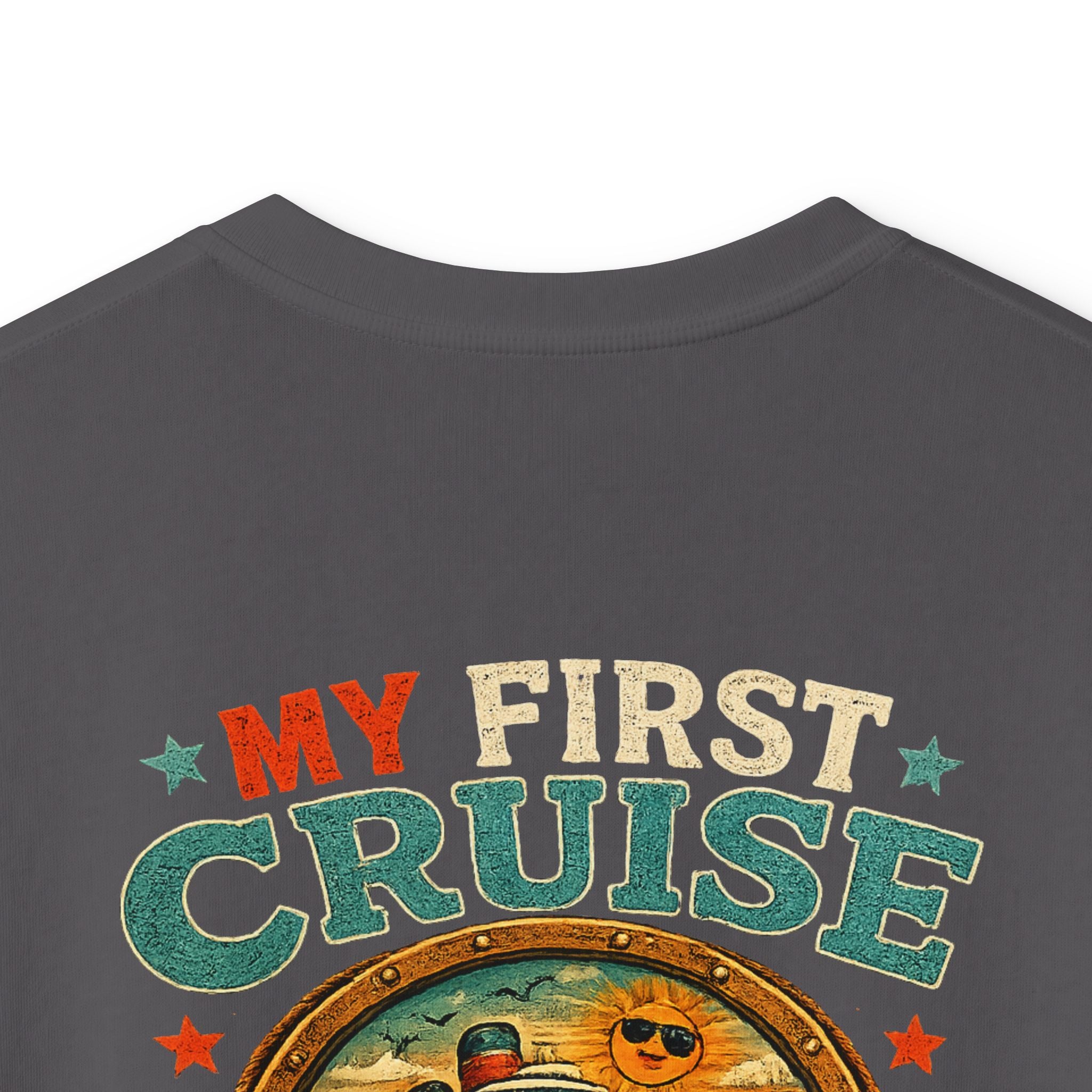 Kids Tee "My First Cruise: Big Adventure Ahead" Vacation Shirt