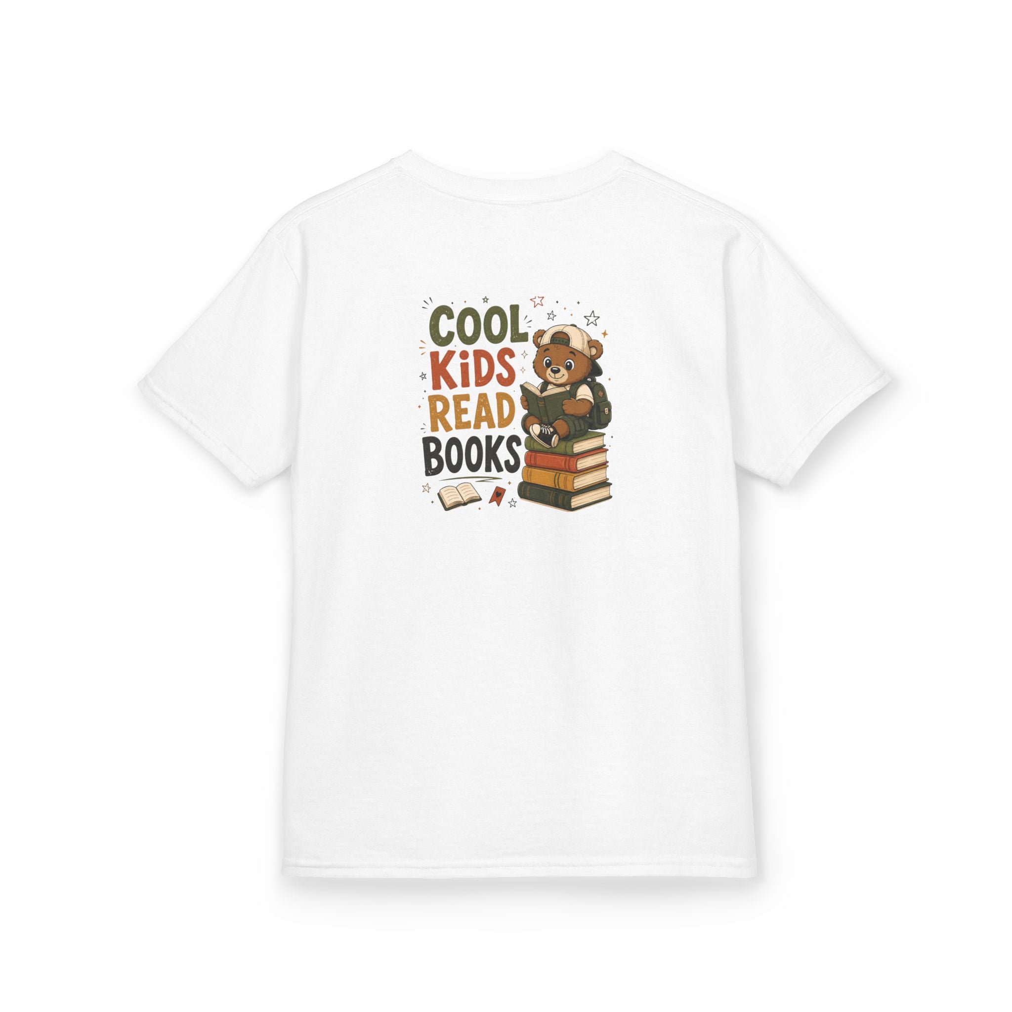 Kids Funny T-Shirt — "Cool Kids Read Books"