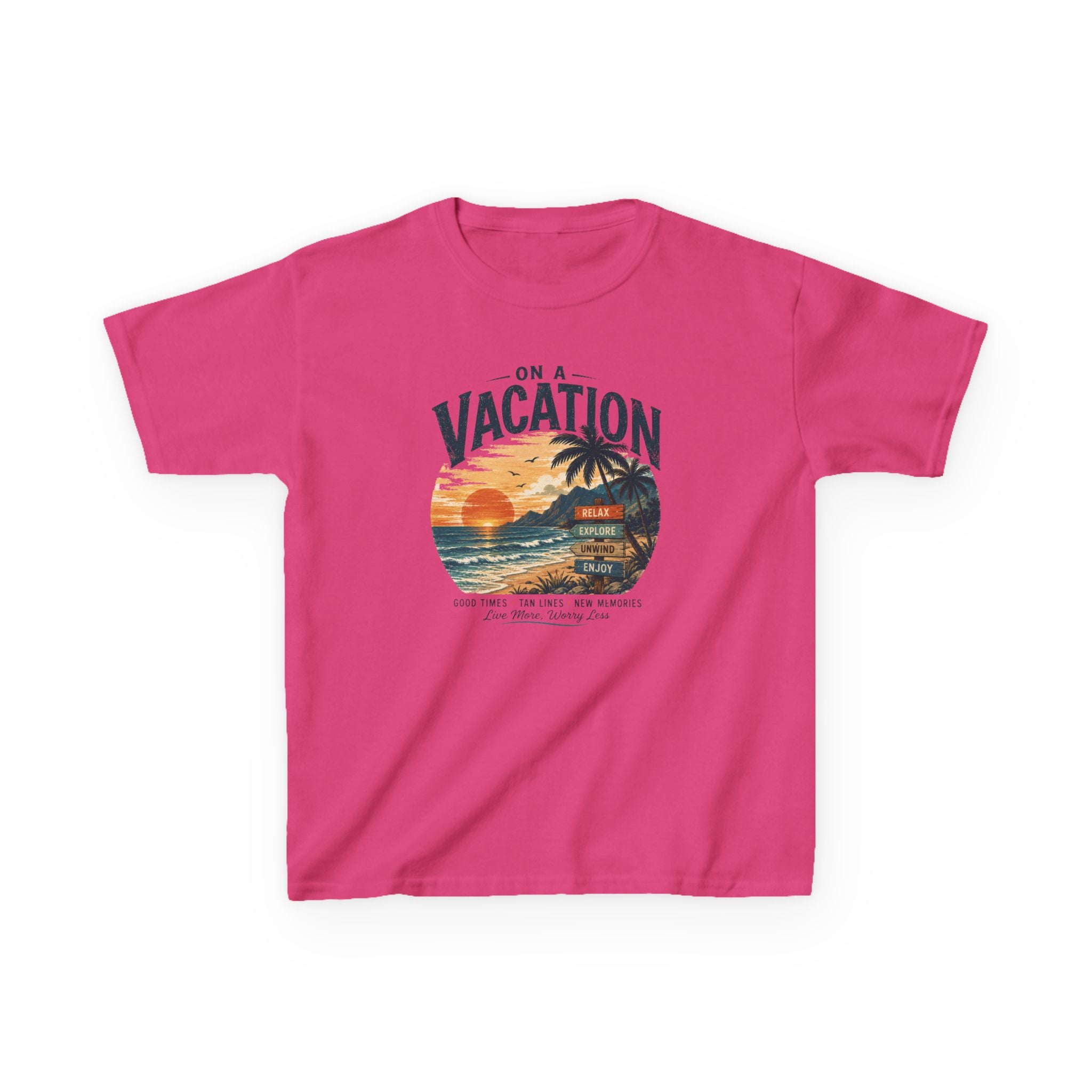 Kids T-Shirt — "Vacation".