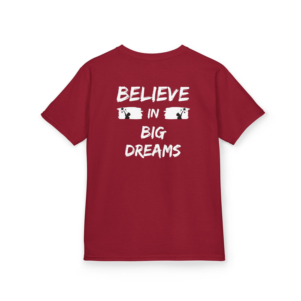Believe in big dreams | Motivational Kids Graphic T-Shirt