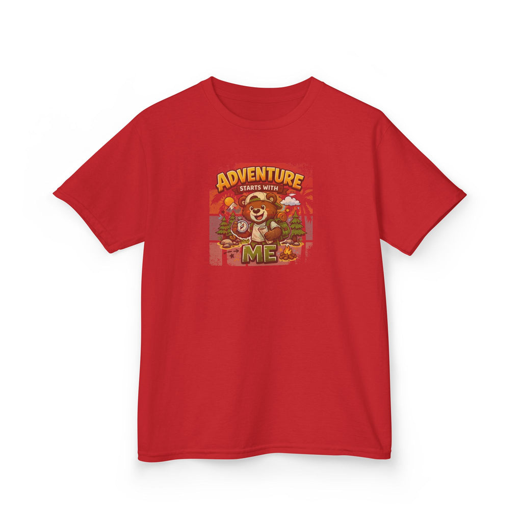 Kids T-Shirt — "Adventure Starts With ME".