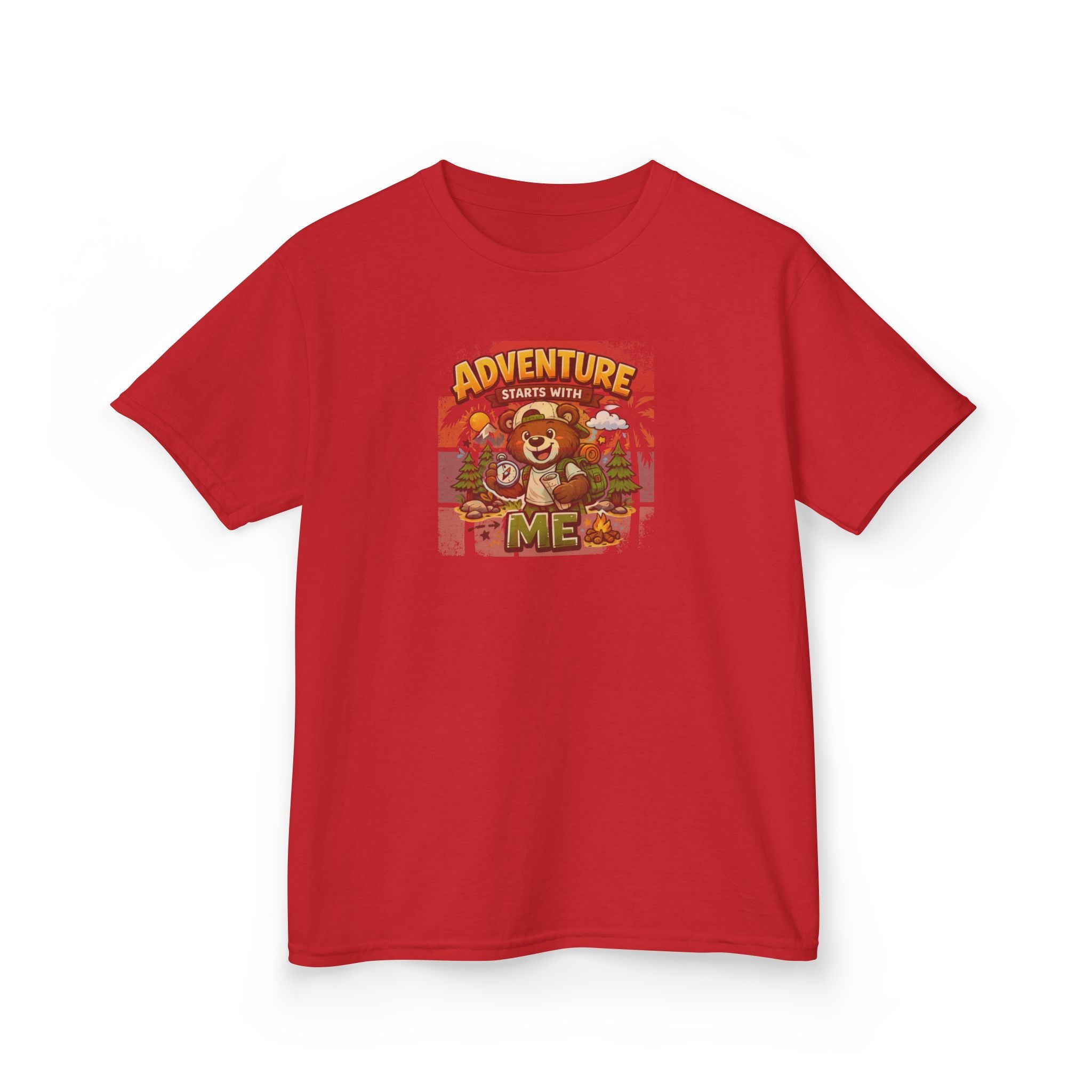 Kids T-Shirt — "Adventure Starts With ME".
