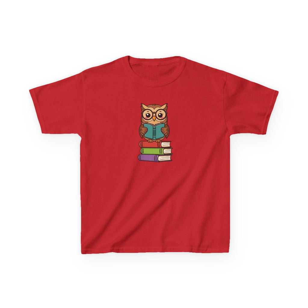 OWL on book | Kids Reading Graphic T-Shirt