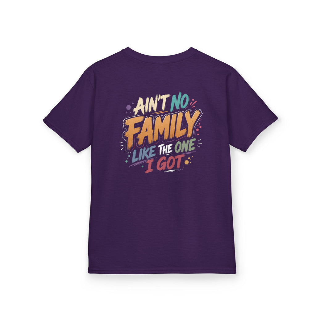 "A Little Dramatic" Girls Graphic Family T-Shirt Design