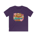Kids Tee "Eight & Awesome" Floral Birthday Shirt