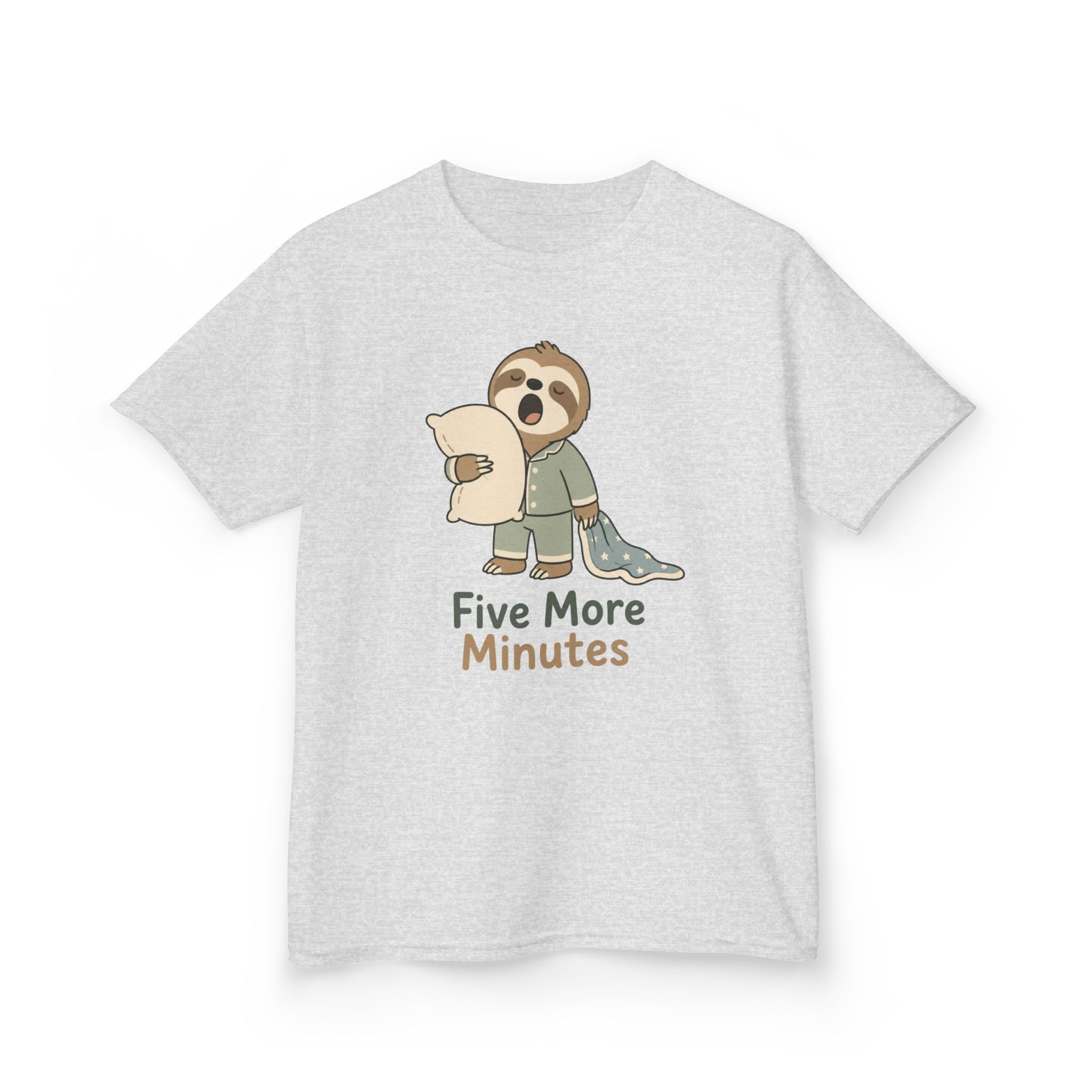 Kids T-Shirt — "Five more minutes""