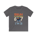 “Bruh I Survived 6/7 I’m 8” Funny Birthday Tee for Boys