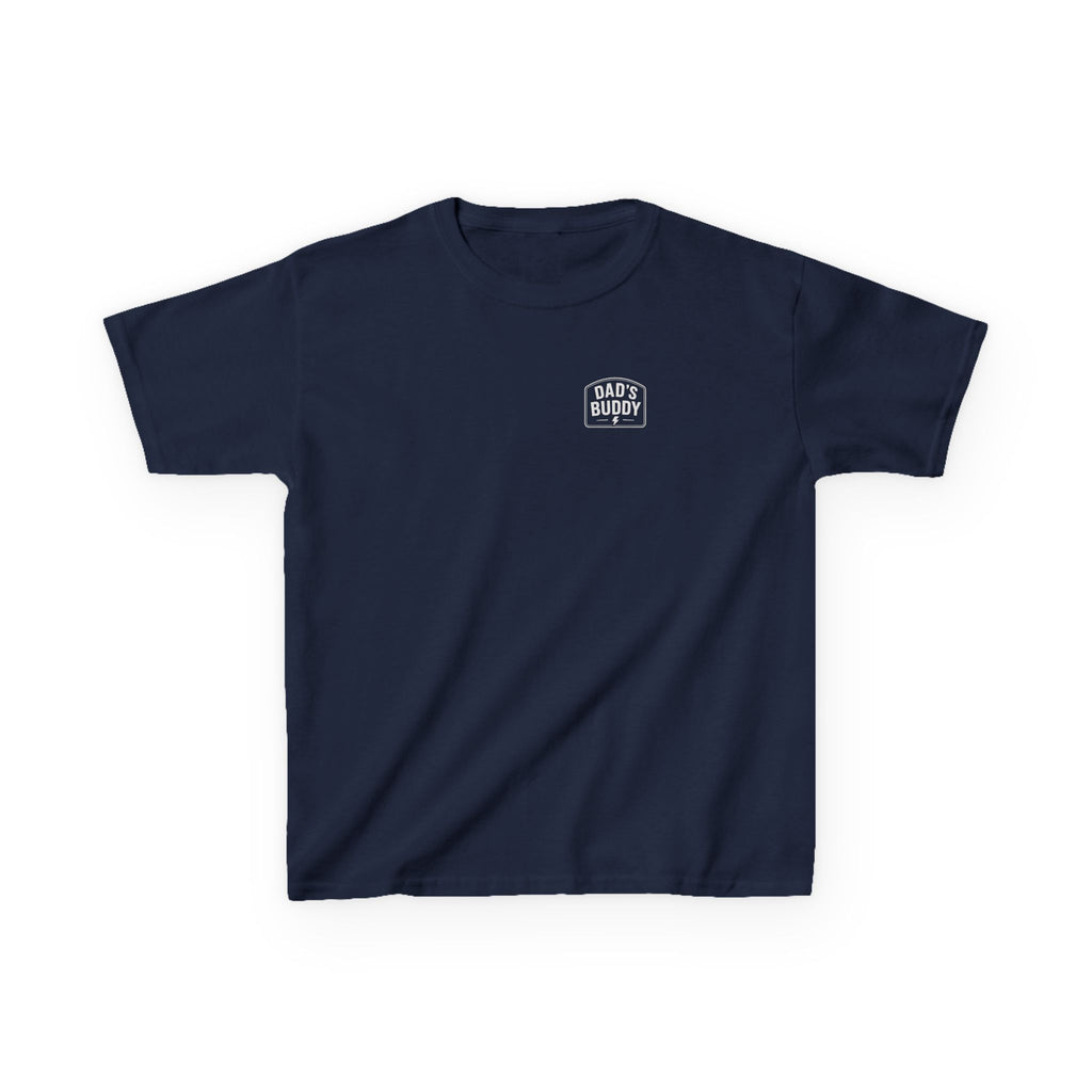 Warning "Dad Influence" Humor Graphic T-Shirt Design