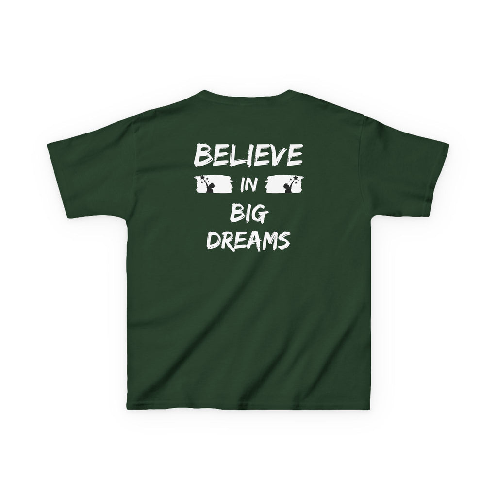 Believe in big dreams | Motivational Kids Graphic T-Shirt