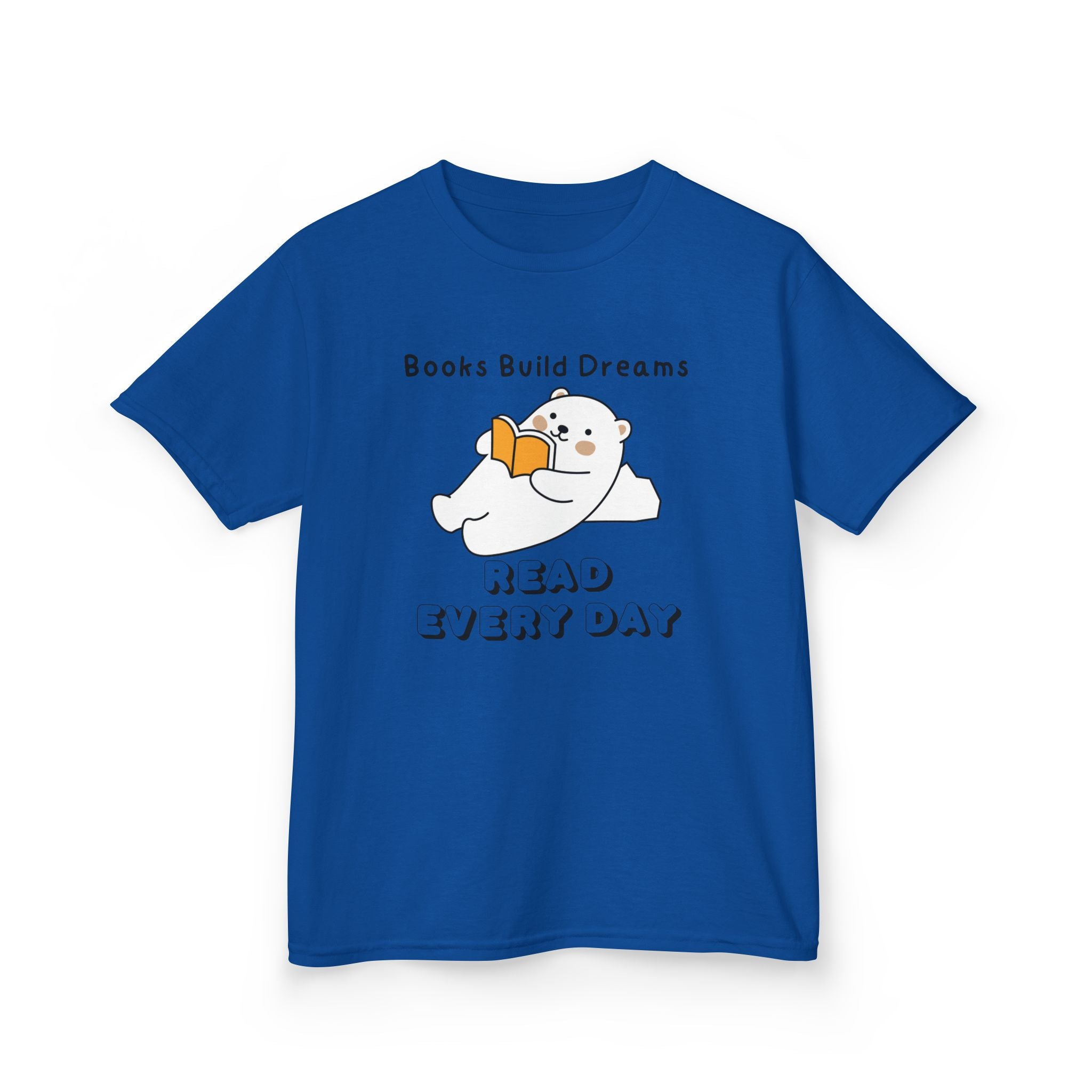 Kids T-Shirt — "Books Build Dreams"