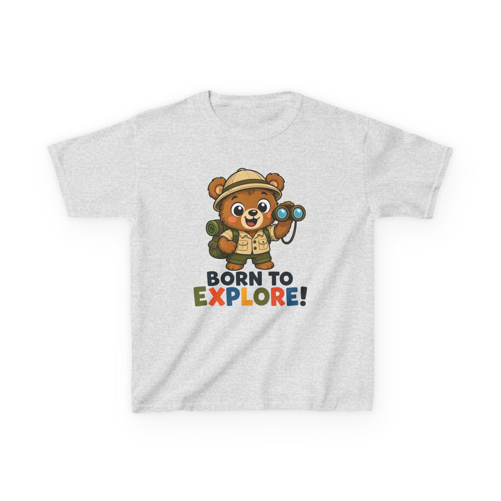 Kids T-Shirt — "Born To Explore"