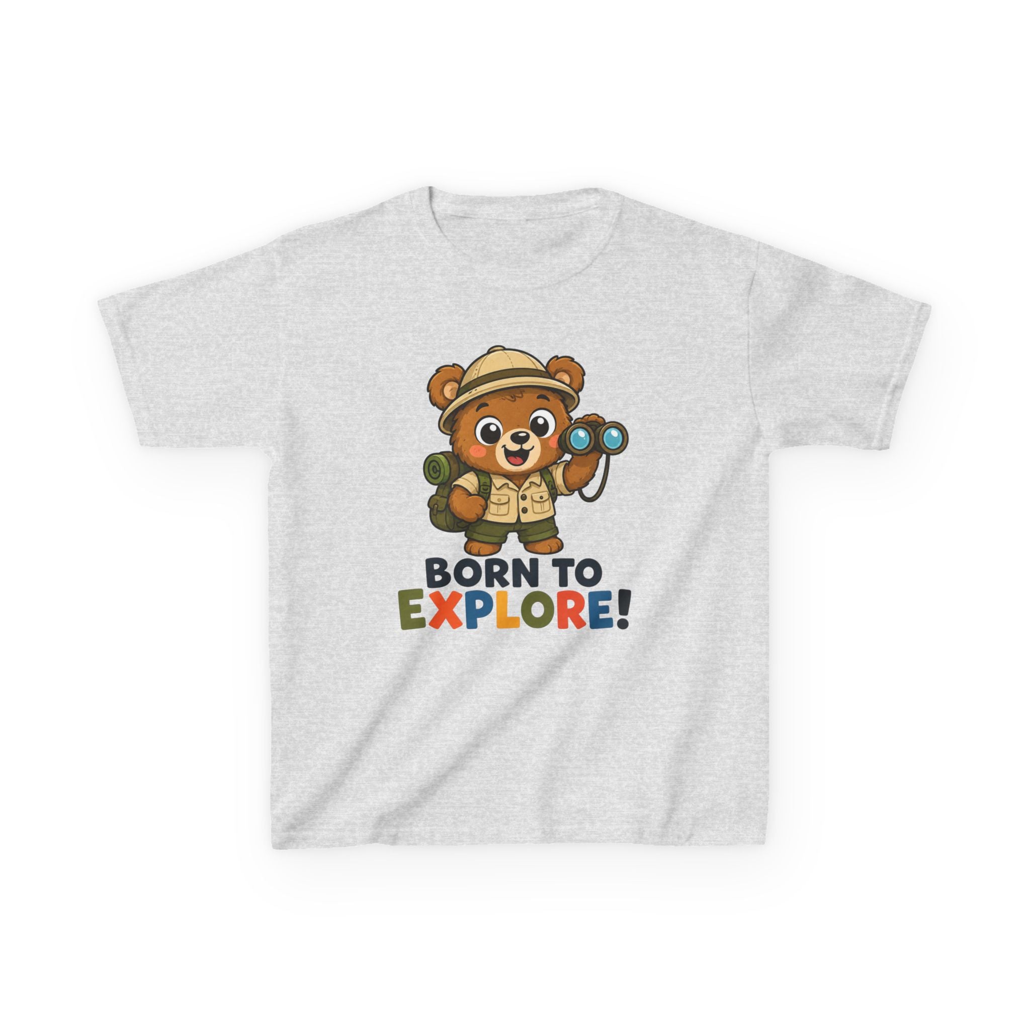 Kids T-Shirt — "Born To Explore"