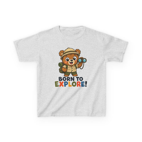 Kids T-Shirt — "Born To Explore"
