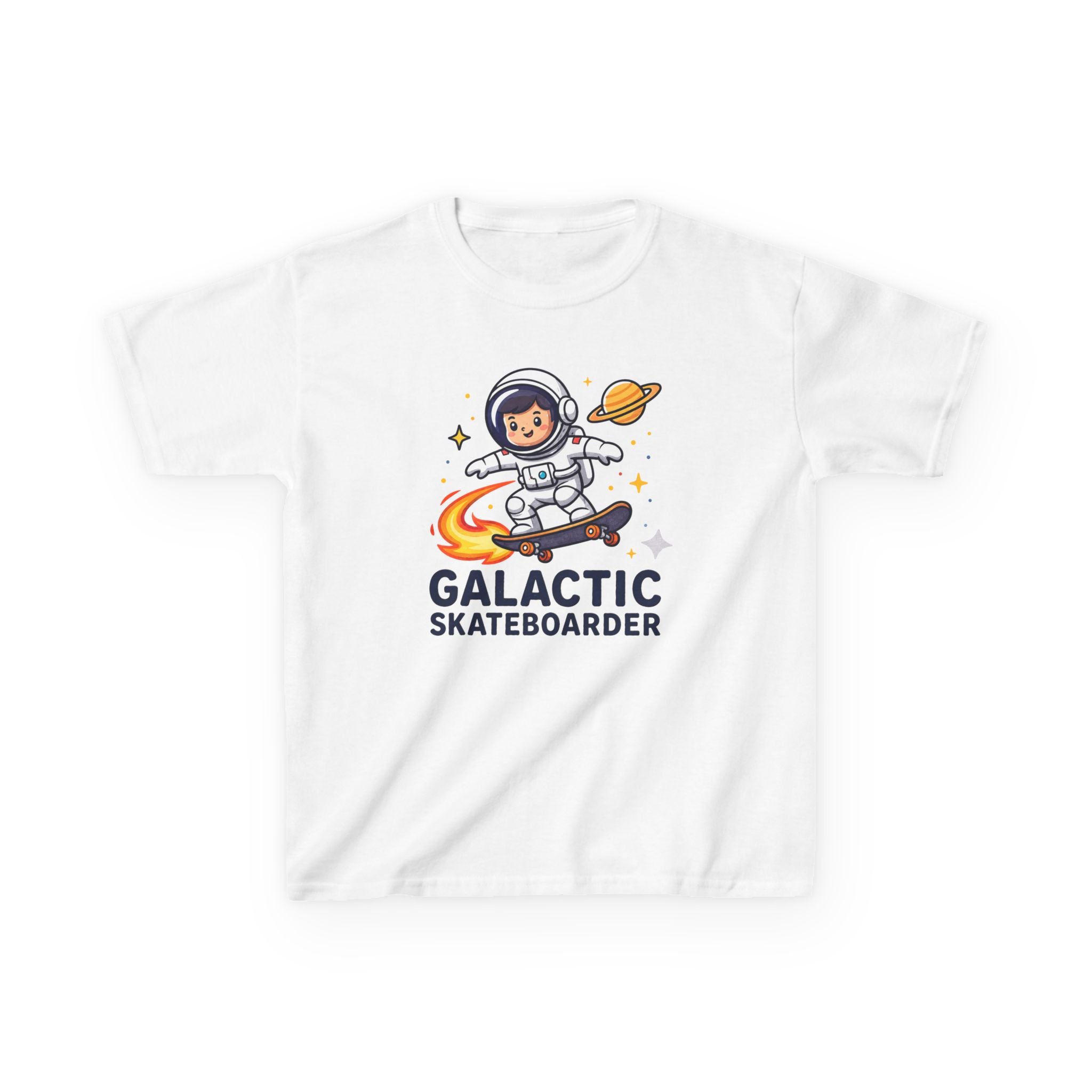 Kids T-Shirt — "Galactic Boarder"