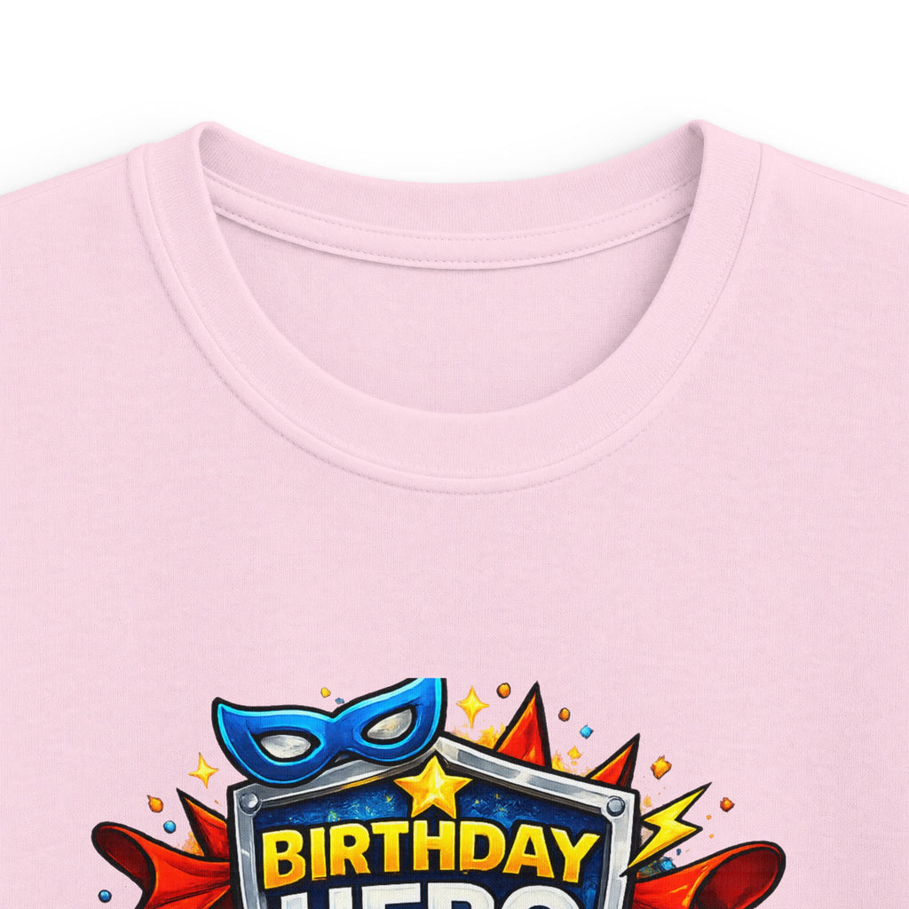 Birthday Hero 5th Birthday Kids Tee