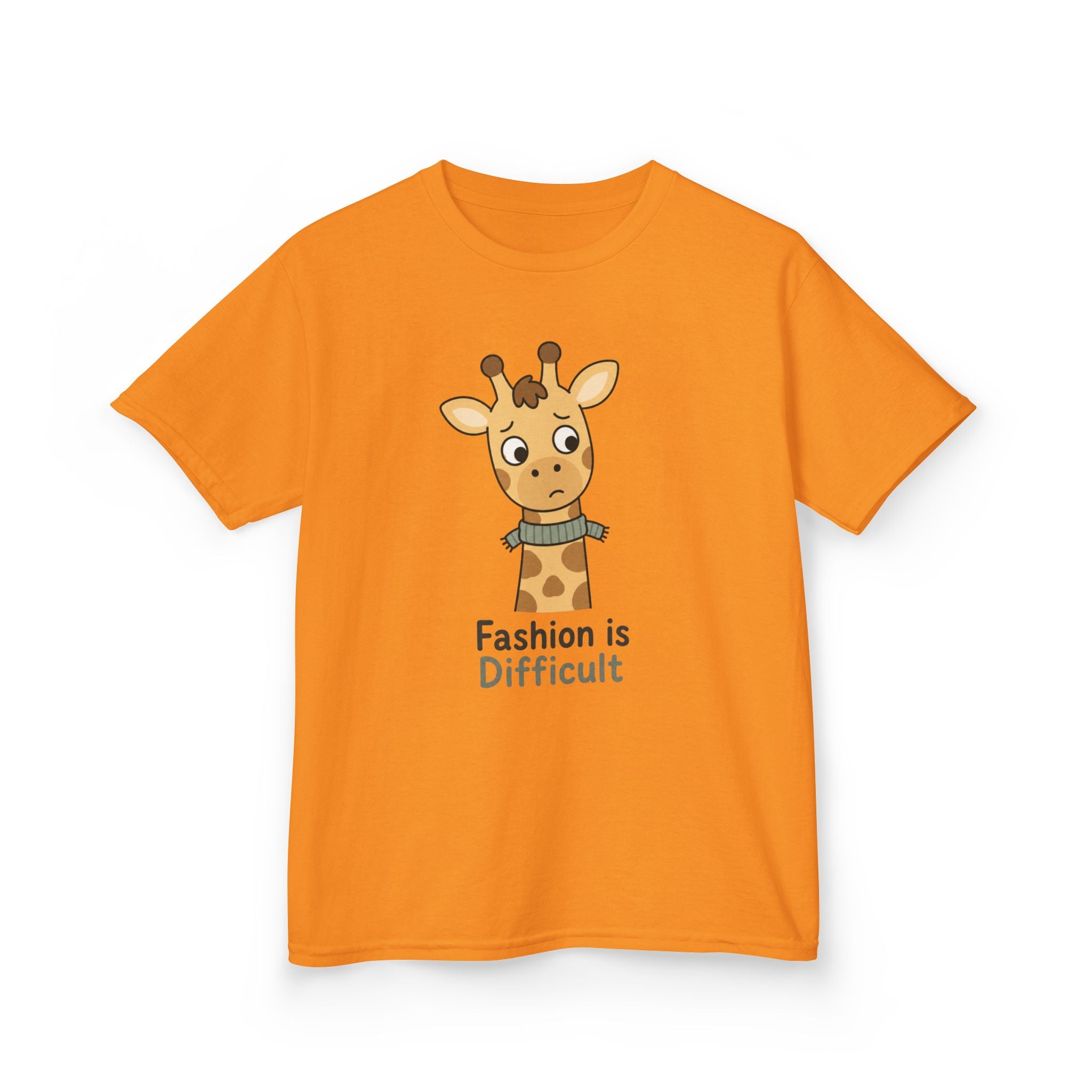 Kids T-Shirt — "Fashion is Difficult"