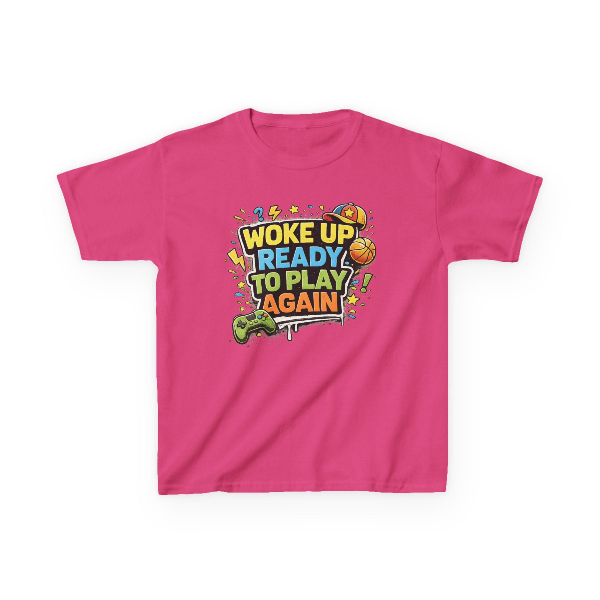 "Woke Up Ready to Play Again" New Graphic Tee