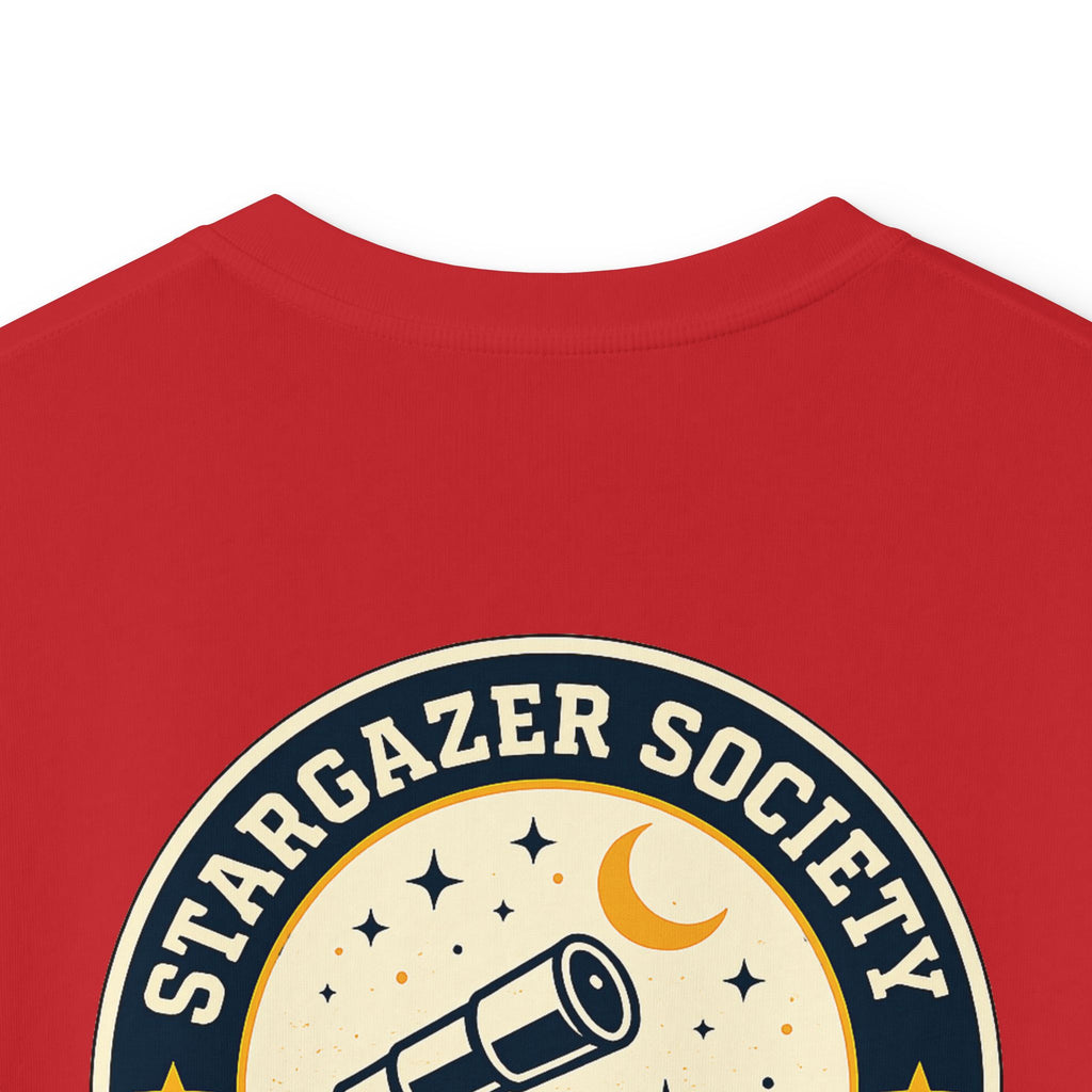 "Stargazer Society" Kids Tee Telescope 'Est. 2026' For Boys & Girls