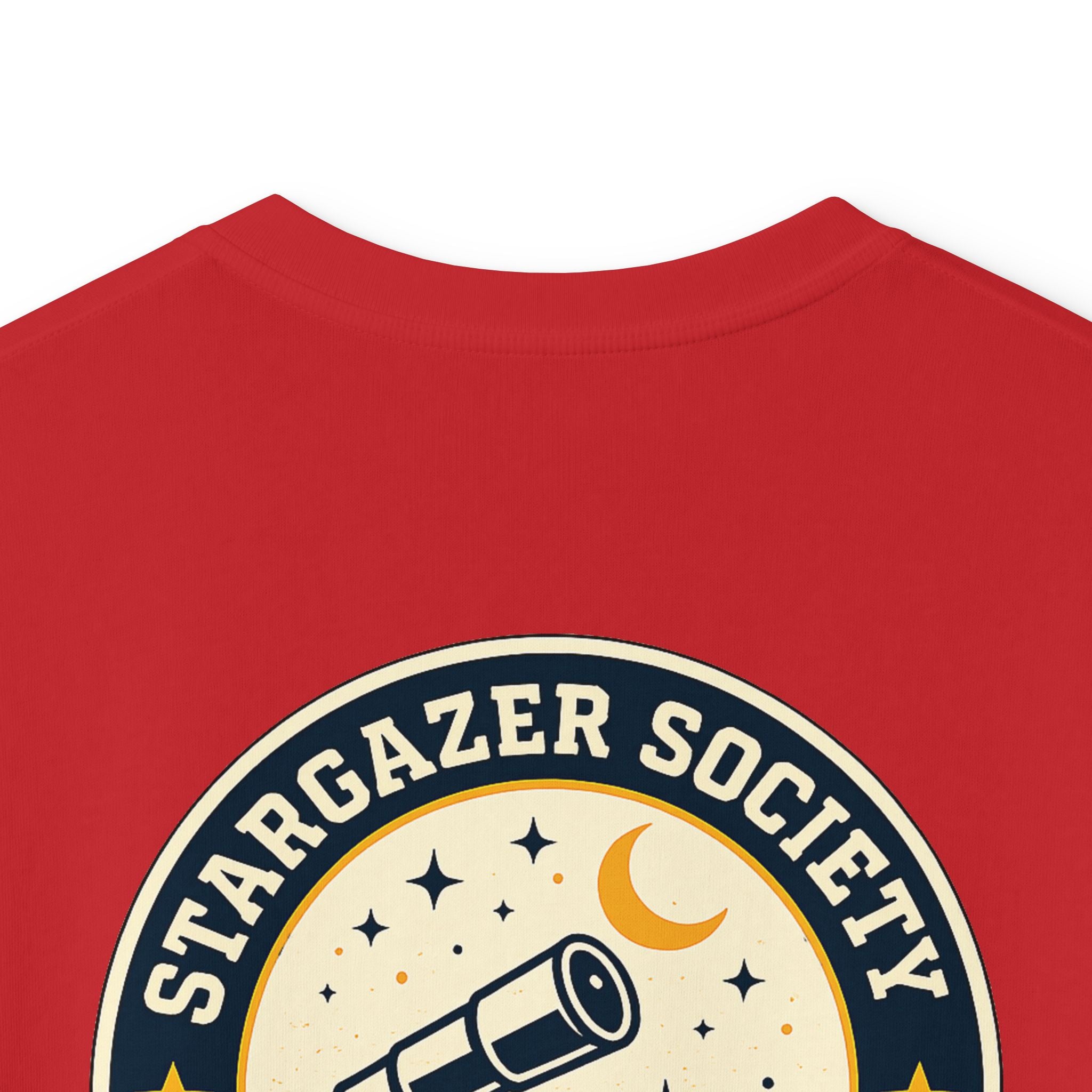 "Stargazer Society" Kids Tee Telescope 'Est. 2026' For Boys & Girls