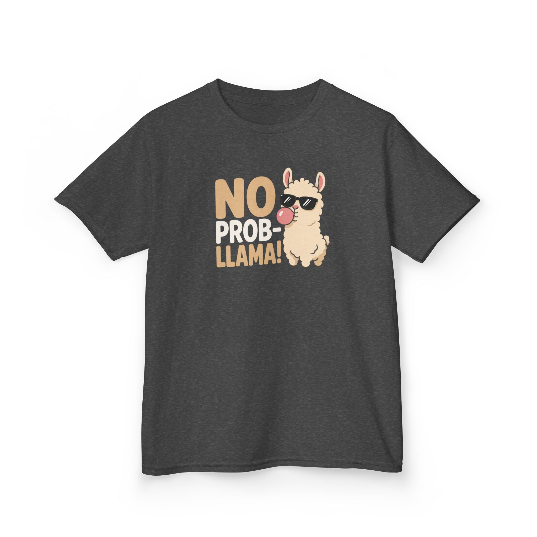 Kids Funny T-Shirt — "No Prob-llama!" 🦙".
