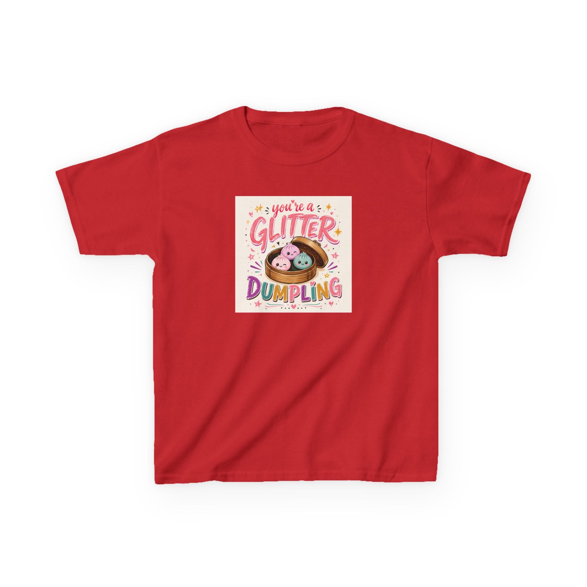 "You're Glitter Dumpling" Girls Graphic T-Shirt Design