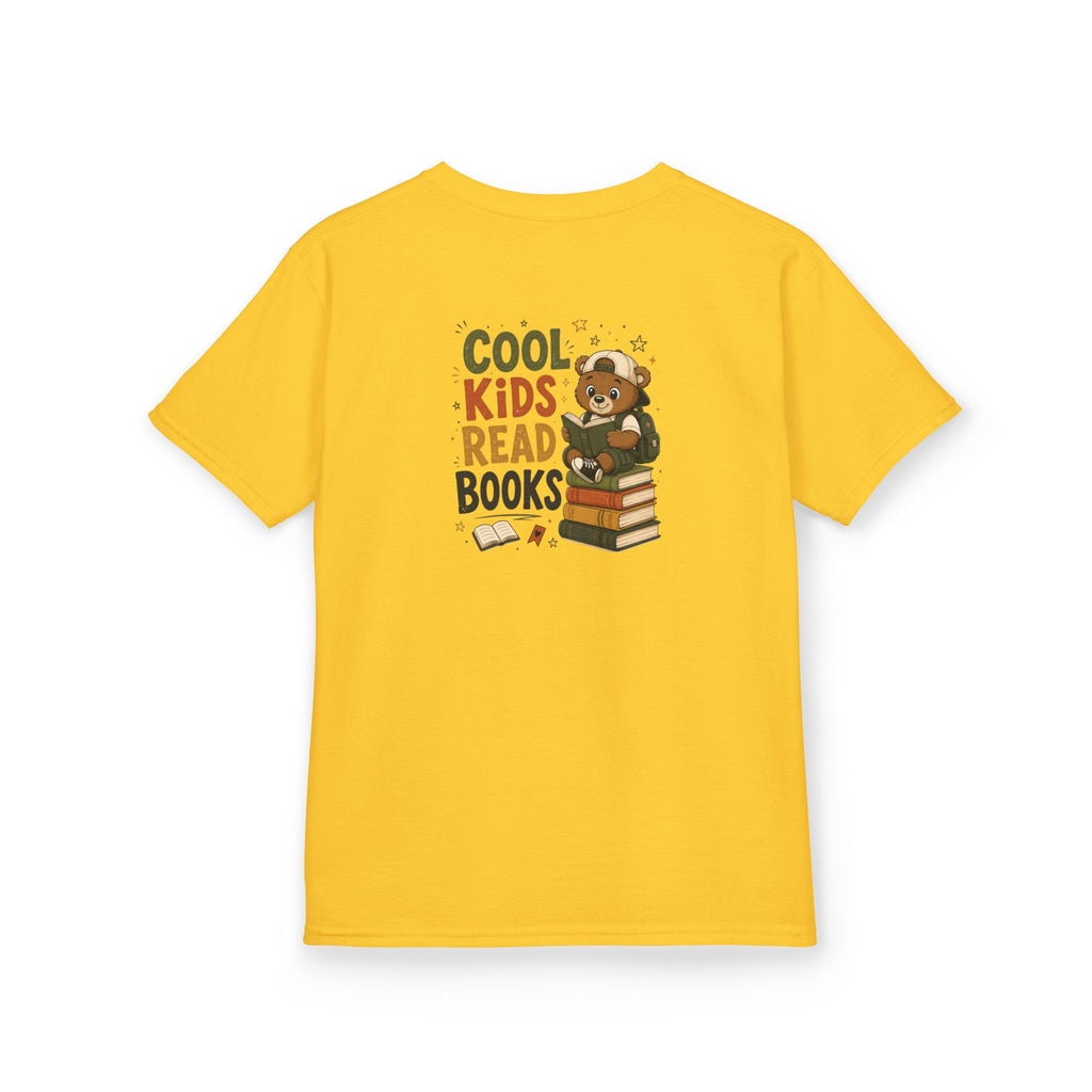 Kids Funny T-Shirt — "Cool Kids Read Books"