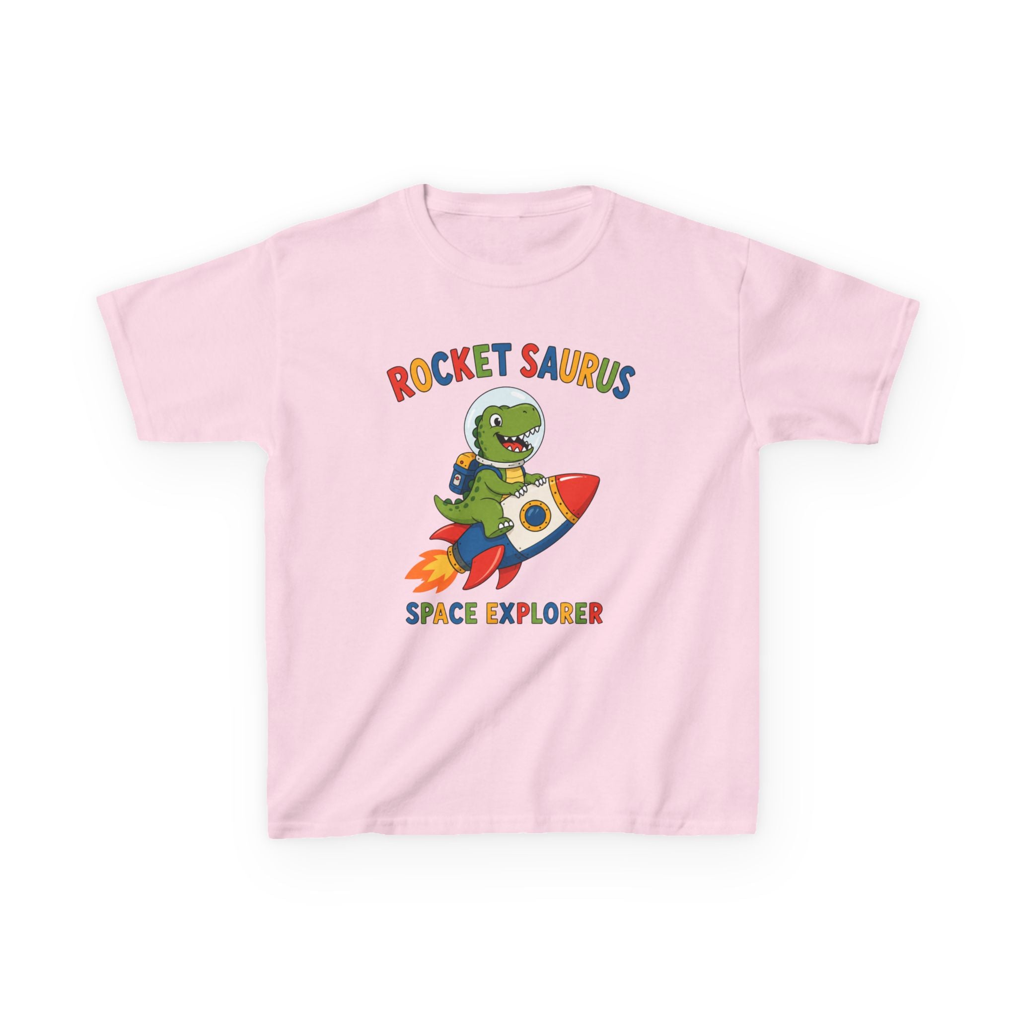 Kids T-Shirt — "Rocket Saurus"