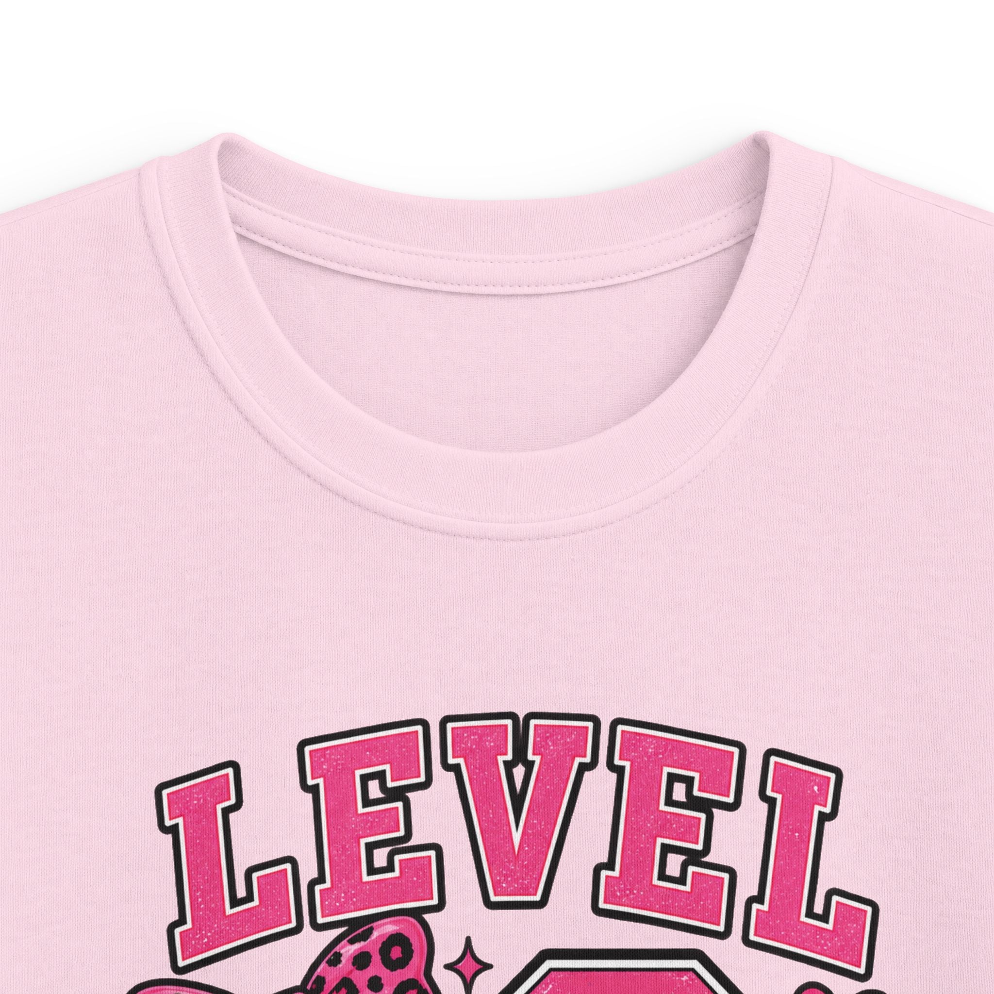 Kids Tee Pink Floral '10' Birthday Shirt with Bows & Cherries