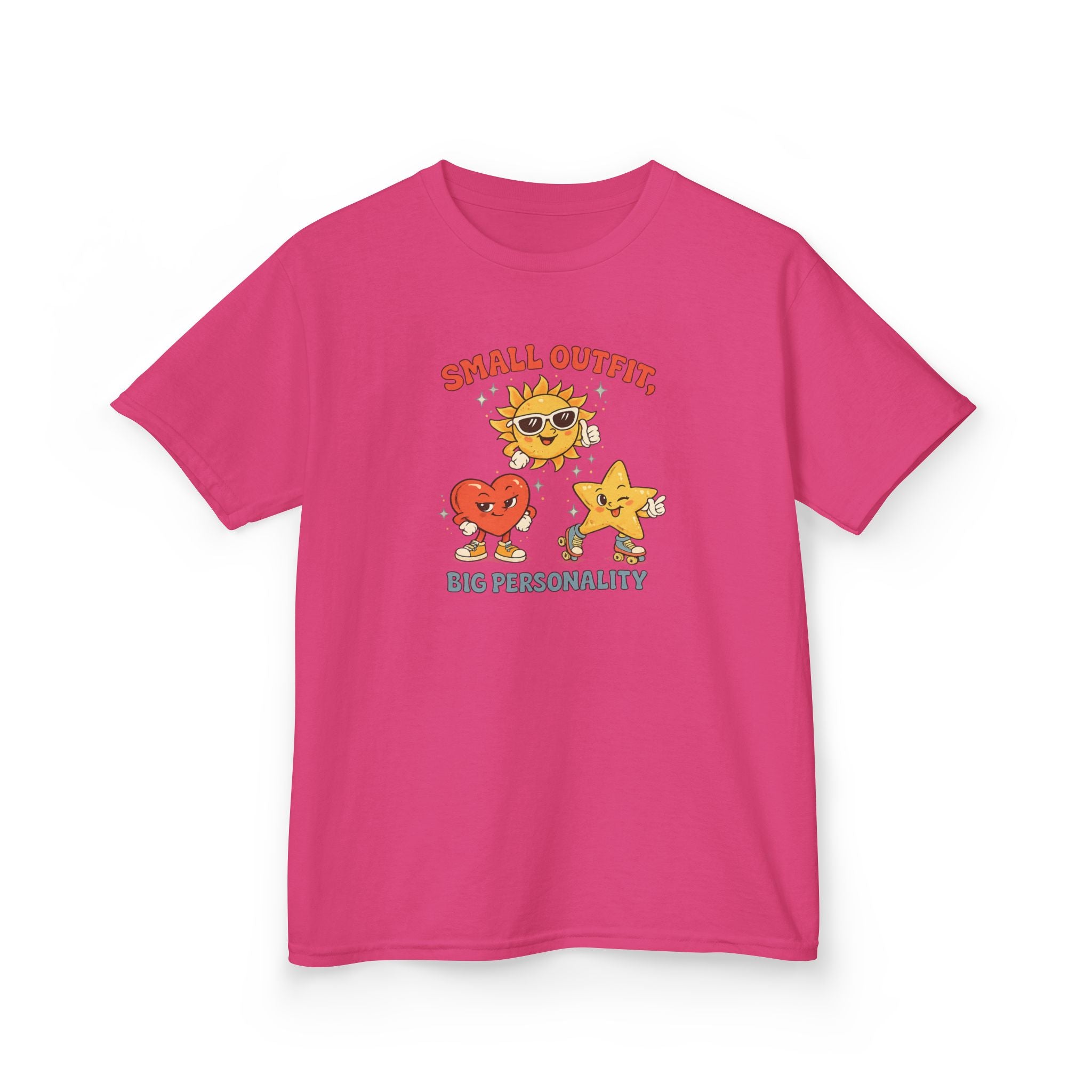 Small Outfit, Big Personality Retro Kids Tee