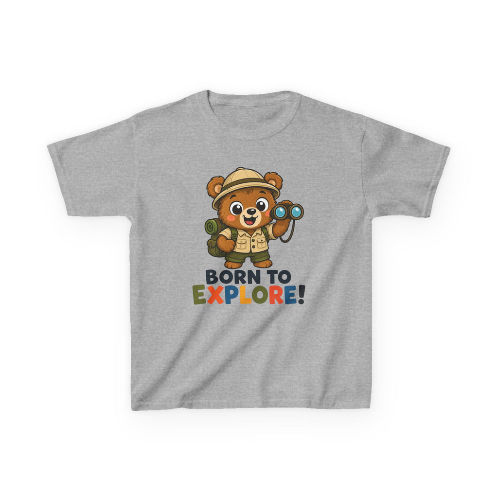 Kids T-Shirt — "Born To Explore"