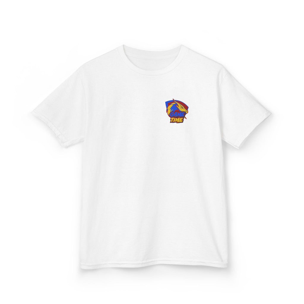 Kids T-Shirt Design "Game Time Dragon Gamer"