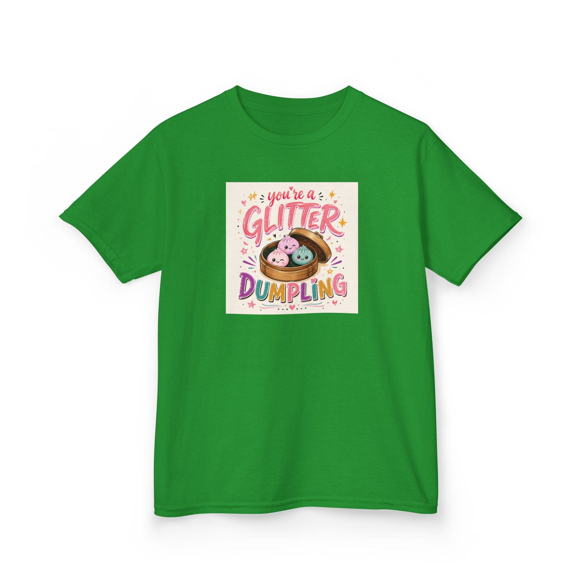 "You're Glitter Dumpling" Girls Graphic T-Shirt Design