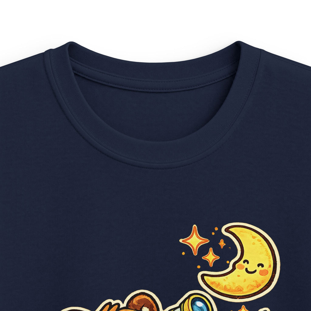 Kids Tee 'Dream Big' Bear Telescope Graphic t-shirt for Boys & Girls