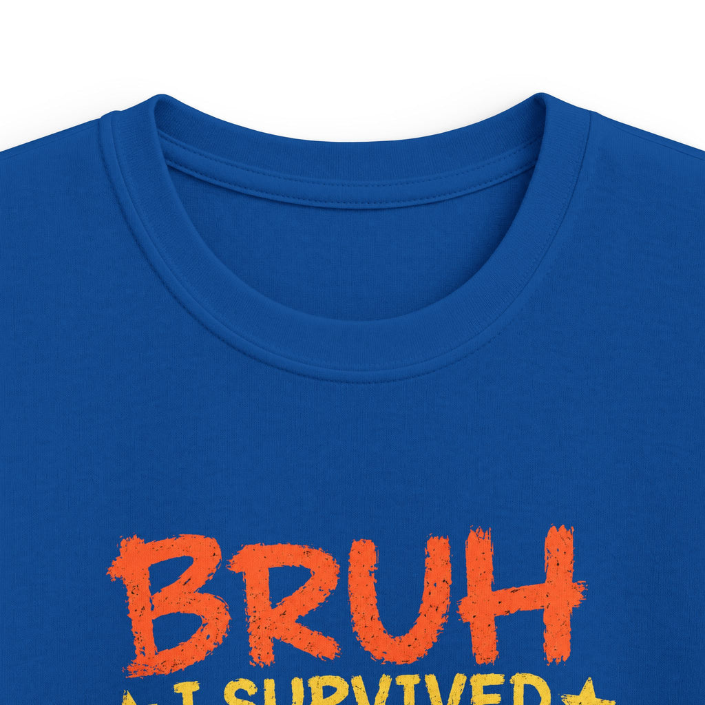 “Bruh I Survived 6/7 I’m 8” Funny Birthday Tee for Boys