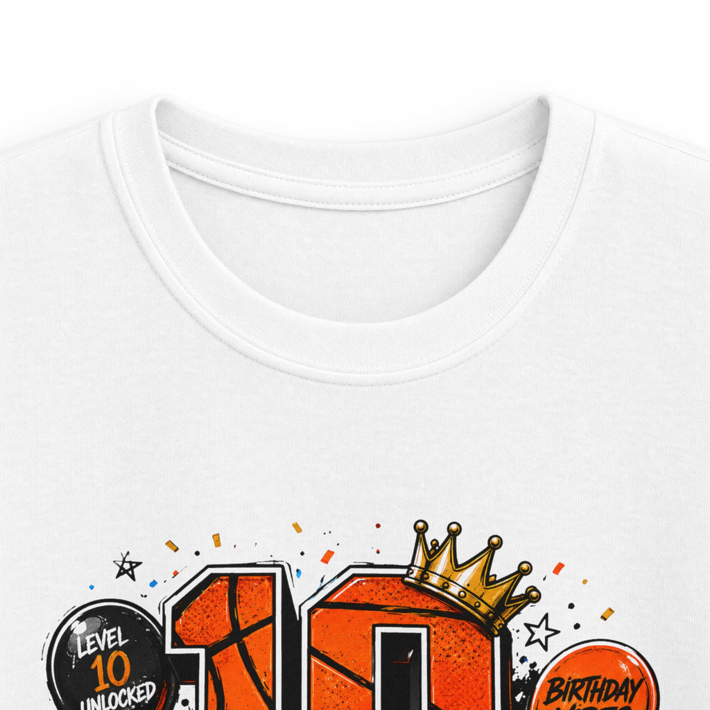 10 Big Kid Status Kids T-Shirt Birthday Boy Graphic Tee