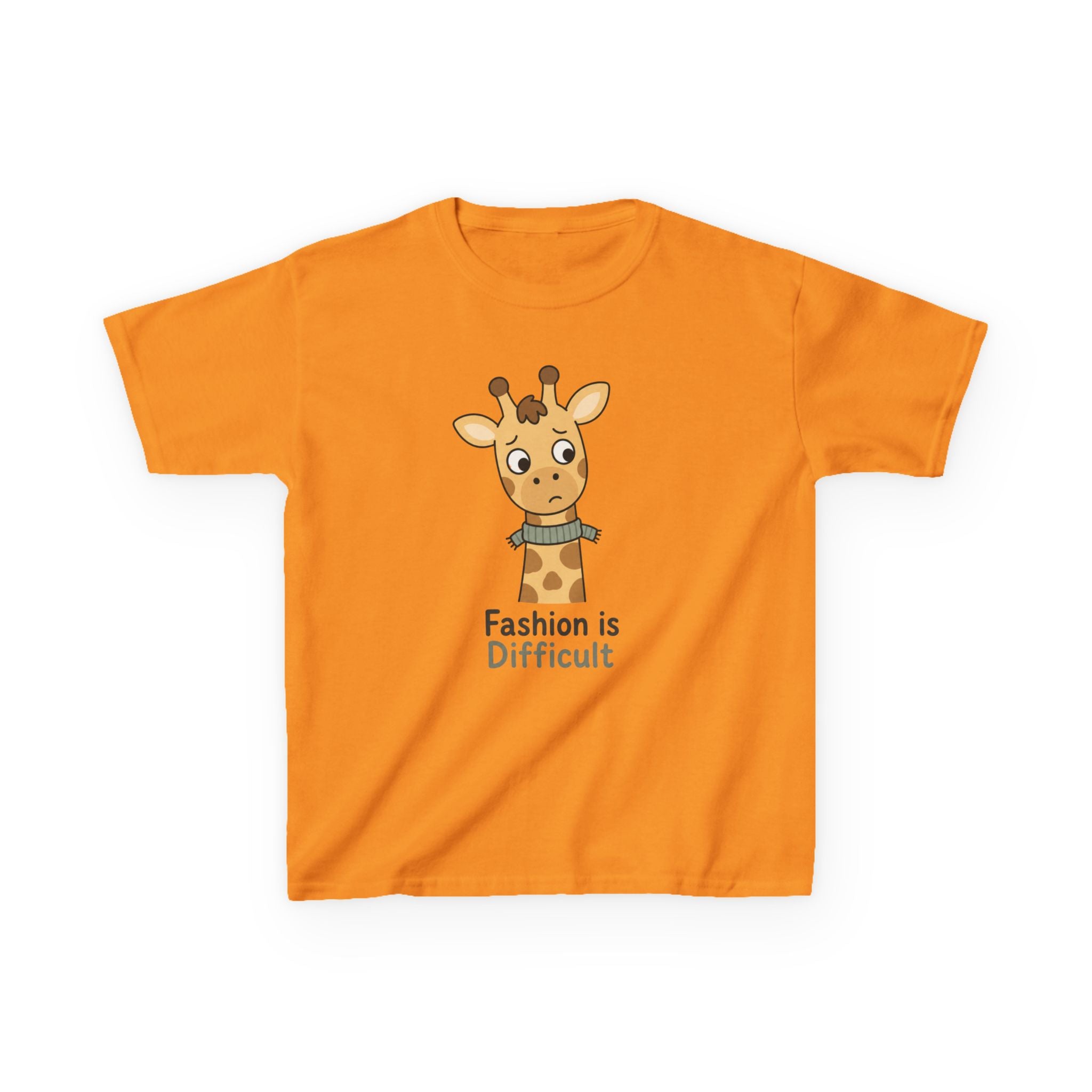 Kids T-Shirt — "Fashion is Difficult"