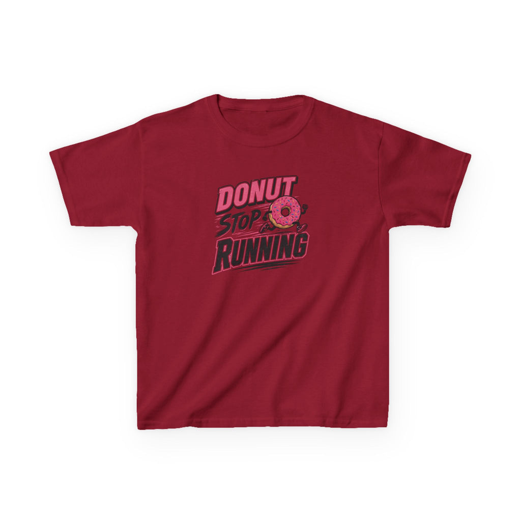 Donut Stop Running T-Shirt Design | Funny Running Donut Graphic | Runner Gift | Sports I Fitness Typography Tee