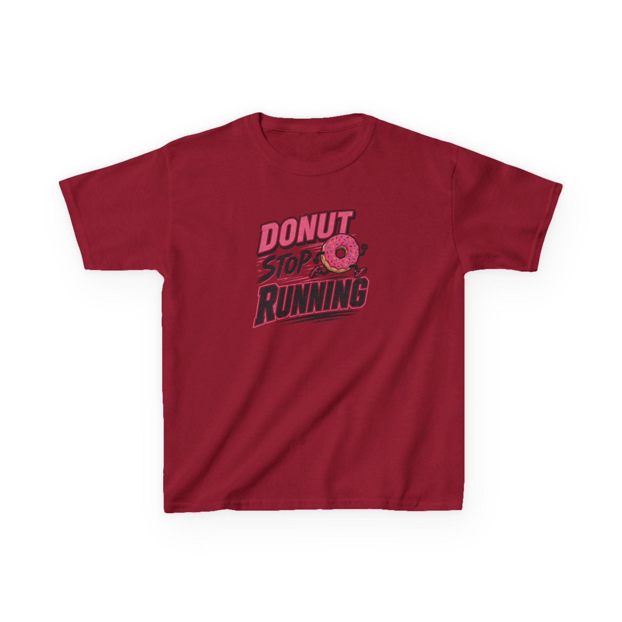 Donut Stop Running T-Shirt Design | Funny Running Donut Graphic | Runner Gift | Sports I Fitness Typography Tee