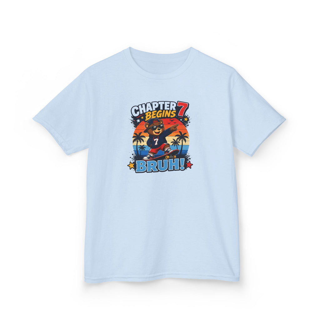 Chapter 7 Begins Graphic kids Birthday T-Shirt Design