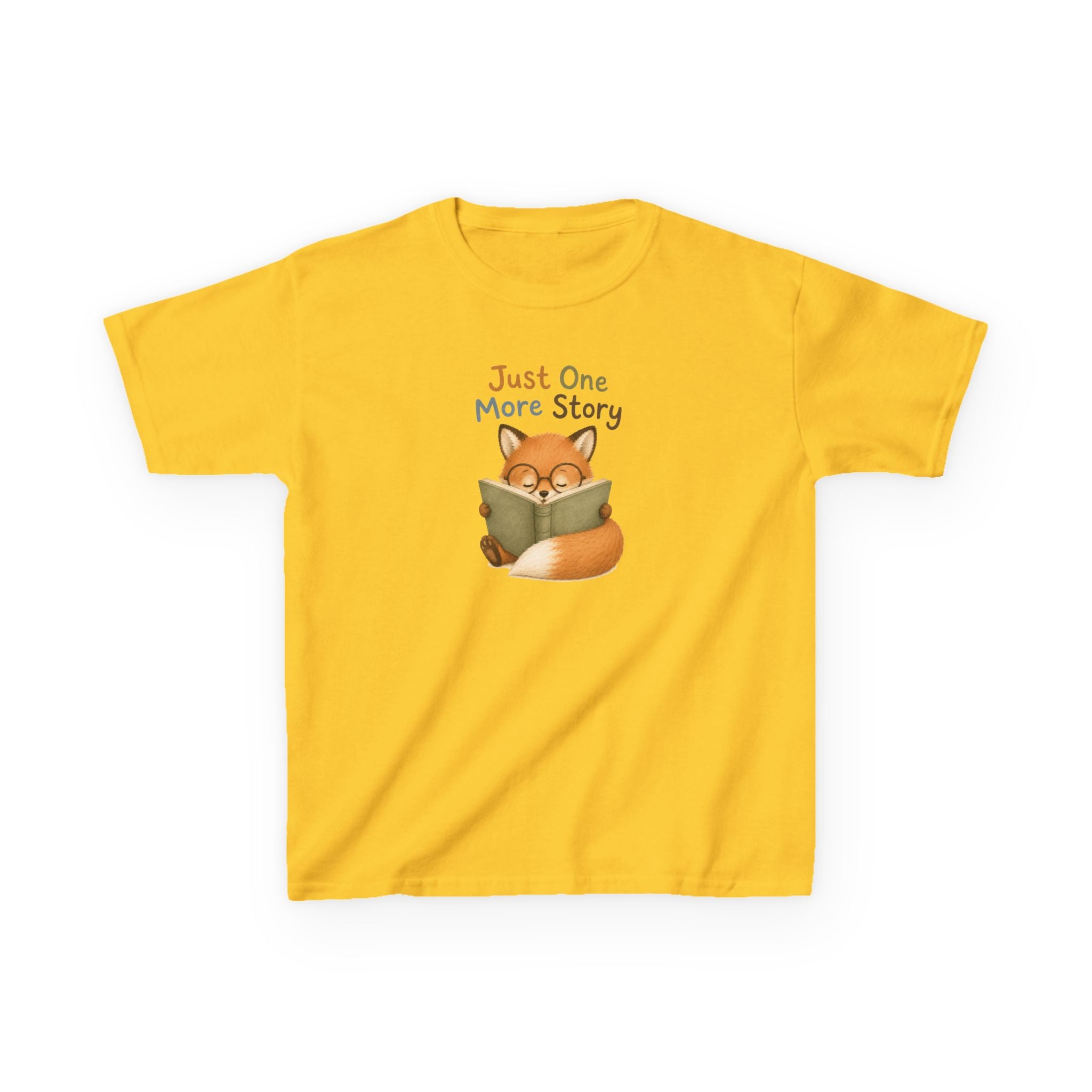 Just One More Story Fox Kids Graphic Tee